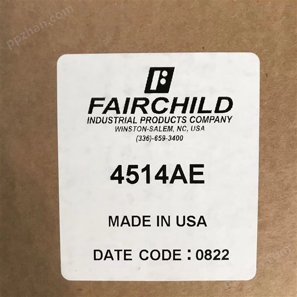 美国Fairchild仙童调压阀10292