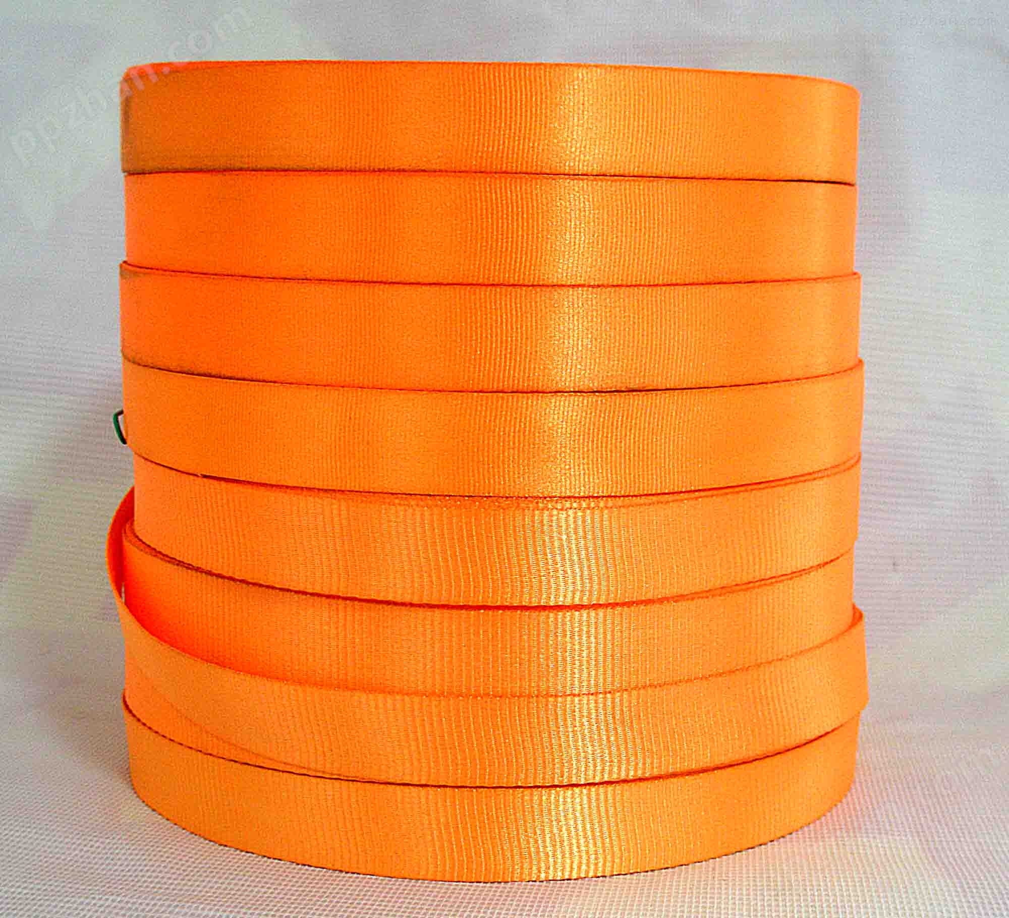 橙色5CM2T 织带 高强涤纶织带  绑线捆绑带