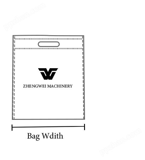 ZW-FMF600三合一无纺布制袋机