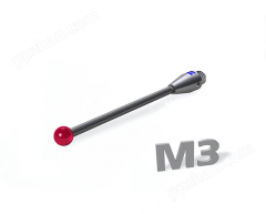 蔡司带M3螺纹红宝石测针
