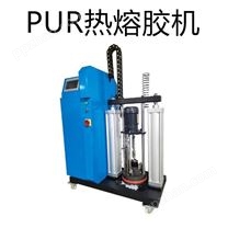 5加侖PUR工業用雙色熱熔膠機 雙壓盤 商標紙