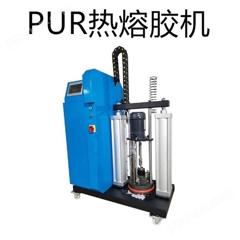 5加仑PUR工业用双色热熔胶机 双压盘 商标纸