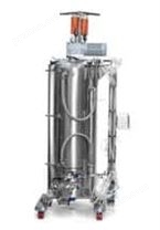 HyPerforma™ 增强型一次性发酵罐，带护套，交流电机，4 位通气过滤器支架