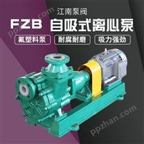 江南泵阀 65FZB-30氟塑料衬里泵_小型清洗耐酸自吸泵 碱离心泵
