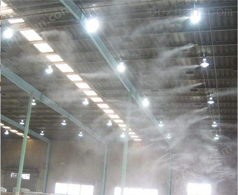 车间降尘新技术——喷雾加湿器